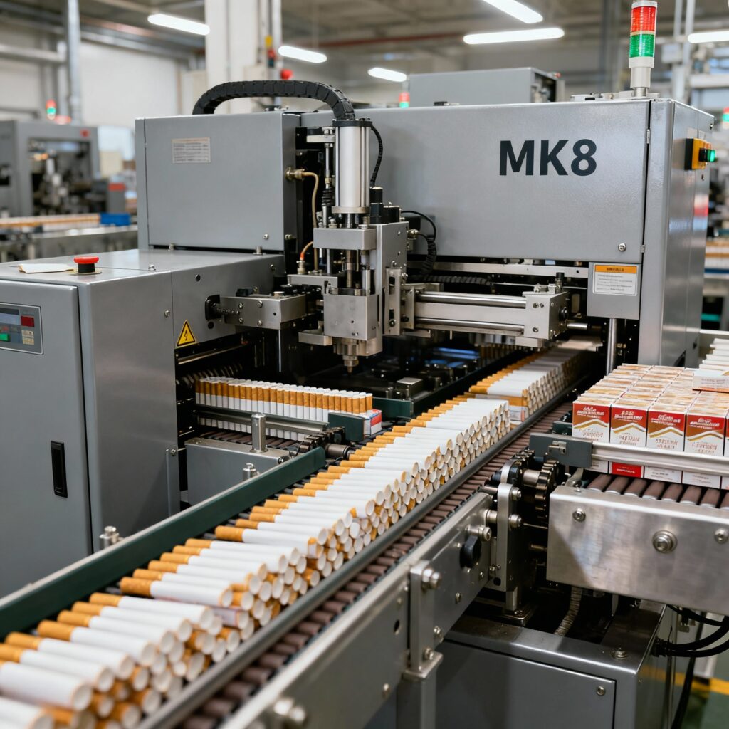 High-Speed Cigarette Packing Machinery OEM | HK Daehon MK8 HLP2 Tobacco Solutions